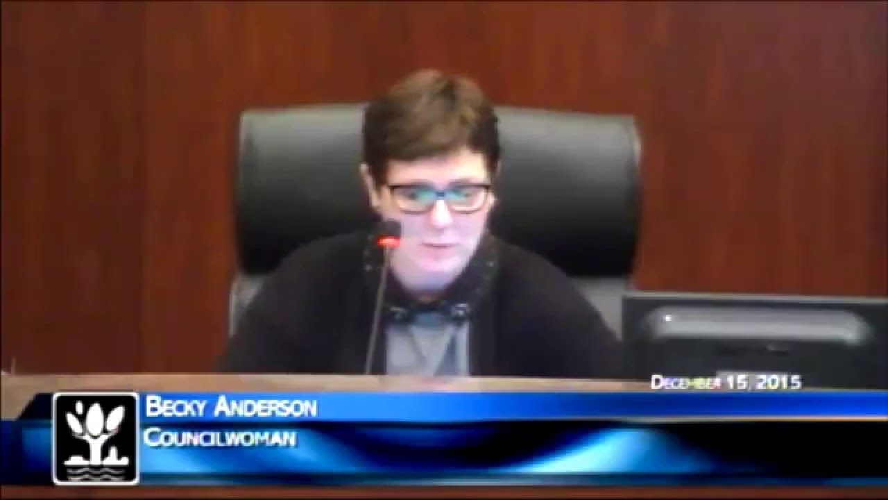 Naperville Councilwoman Becky Anderson Giddy With Taxation