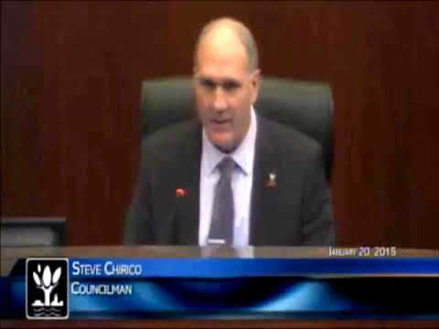 Mayor Chirico vs. Councilman Chirico And Former Mayor Pradel